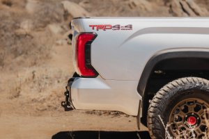 Toyota Tundra Rear Bumper - DV8 Offroad - Spec Series, Mid-Width, Steel - Black - `22-`26